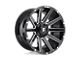 Fuel Wheels Contra Gloss Black Milled 5-Lug Wheel; 20x10; -18mm Offset (02-08 RAM 1500, Excluding Mega Cab)