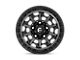 Fuel Wheels Covert Matte Gunmetal with Black Bead Ring 5-Lug Wheel; 18x9; 1mm Offset (02-08 RAM 1500, Excluding Mega Cab)