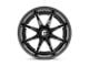 Fuel Wheels Hammer Gloss Black Milled 8-Lug Wheel; 20x9; 1mm Offset (06-08 RAM 1500 Mega Cab)