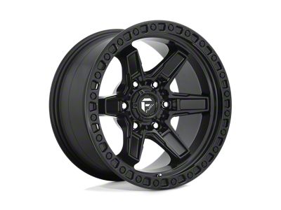 Fuel Wheels Kicker Matte Black 5-Lug Wheel; 18x9; 1mm Offset (02-08 RAM 1500, Excluding Mega Cab)