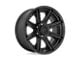 Fuel Wheels Rogue Matte Black 5-Lug Wheel; 20x9; 1mm Offset (02-08 RAM 1500, Excluding Mega Cab)