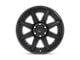 Fuel Wheels Rogue Matte Black 5-Lug Wheel; 20x9; 1mm Offset (02-08 RAM 1500, Excluding Mega Cab)