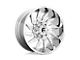 Fuel Wheels Saber Chrome 8-Lug Wheel; 20x9; 1mm Offset (06-08 RAM 1500 Mega Cab)