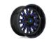 Fuel Wheels Stroke Gloss Black with Blue Tinted Clear 5-Lug Wheel; 20x9; 20mm Offset (02-08 RAM 1500, Excluding Mega Cab)