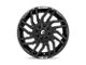 Fuel Wheels Typhoon Gloss Black 5-Lug Wheel; 20x9; 1mm Offset (02-08 RAM 1500, Excluding Mega Cab)