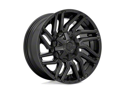 Fuel Wheels Typhoon Matte Black 5-Lug Wheel; 20x9; 1mm Offset (02-08 RAM 1500, Excluding Mega Cab)