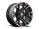 Fuel Wheels Vapor Matte Black with Double Dark Tint 5-Lug Wheel; 18x9; 1mm Offset (02-08 RAM 1500, Excluding Mega Cab)