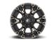 Fuel Wheels Vapor Matte Black with Double Dark Tint 5-Lug Wheel; 18x9; 1mm Offset (02-08 RAM 1500, Excluding Mega Cab)