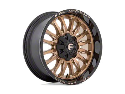 Fuel Wheels Arc Platinum Bronze with Black Lip 8-Lug Wheel; 20x10; -18mm Offset (03-09 RAM 2500)