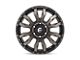 Fuel Wheels Blitz Matte Black with Double Dark Tint 8-Lug Wheel; 17x9; 1mm Offset (03-09 RAM 2500)