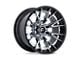 Fuel Wheels Catalyst Chrome with Gloss Black Lip 8-Lug Wheel; 24x12; -44mm Offset (03-09 RAM 2500)