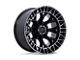 Fuel Wheels Charger Gloss Black Brushed Face with Dark Tint 8-Lug Wheel; 20x10; -18mm Offset (03-09 RAM 2500)