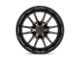 Fuel Wheels Clash Matte Black with Double Dark Tint 8-Lug Wheel; 20x9; 1mm Offset (03-09 RAM 2500)