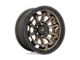 Fuel Wheels Covert Matte Bronze with Black Bead Ring 8-Lug Wheel; 20x9; 1mm Offset (03-09 RAM 2500)