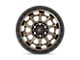 Fuel Wheels Covert Matte Bronze with Black Bead Ring 8-Lug Wheel; 20x9; 1mm Offset (03-09 RAM 2500)