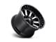 Fuel Wheels Hardline Gloss Black Milled 8-Lug Wheel; 17x9; 1mm Offset (03-09 RAM 2500)