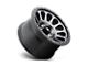 Fuel Wheels Vector Matte Gunmetal with Black Bead Ring 8-Lug Wheel; 20x9; 1mm Offset (03-09 RAM 2500)