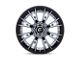 Fuel Wheels Catalyst Chrome with Gloss Black Lip 8-Lug Wheel; 22x10; -18mm Offset (03-09 RAM 3500 SRW)