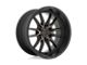 Fuel Wheels Clash Matte Black with Double Dark Tint 8-Lug Wheel; 20x9; 1mm Offset (03-09 RAM 3500 SRW)