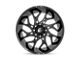 Fuel Wheels Runner Gloss Black Milled 8-Lug Wheel; 24x11; 0mm Offset (03-09 RAM 3500 SRW)