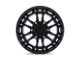 Fuel Wheels Celsius Matte Black with Gloss Black Lip 6-Lug Wheel; 20x10; -18mm Offset (04-08 F-150)