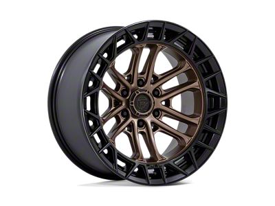 Fuel Wheels Celsius Matte Bronze with Matte Black Lip 6-Lug Wheel; 17x9; -12mm Offset (04-08 F-150)