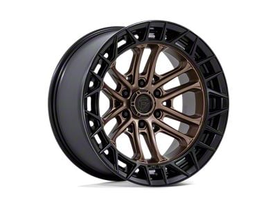 Fuel Wheels Celsius Matte Bronze with Matte Black Lip 6-Lug Wheel; 20x9; 1mm Offset (04-08 F-150)