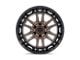 Fuel Wheels Celsius Matte Bronze with Matte Black Lip 6-Lug Wheel; 20x9; 1mm Offset (04-08 F-150)