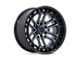 Fuel Wheels Celsius Matte Gunmetal with Matte Black Lip 6-Lug Wheel; 17x9; -12mm Offset (04-08 F-150)