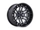 Fuel Wheels Celsius Matte Gunmetal with Matte Black Lip 6-Lug Wheel; 17x9; 1mm Offset (04-08 F-150)