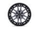 Fuel Wheels Celsius Matte Gunmetal with Matte Black Lip 6-Lug Wheel; 17x9; 1mm Offset (04-08 F-150)