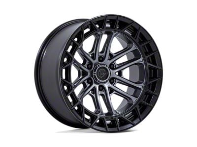 Fuel Wheels Celsius Matte Gunmetal with Matte Black Lip 6-Lug Wheel; 20x10; -18mm Offset (04-08 F-150)