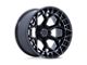 Fuel Wheels Charger Gloss Black Brushed Face with Dark Tint 6-Lug Wheel; 17x9; 1mm Offset (04-08 F-150)