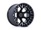 Fuel Wheels Charger Gloss Black Brushed Face with Dark Tint 6-Lug Wheel; 22x12; -44mm Offset (04-08 F-150)