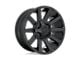 Fuel Wheels Contra Satin Black 6-Lug Wheel; 18x9; 1mm Offset (04-08 F-150)