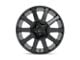 Fuel Wheels Contra Satin Black 6-Lug Wheel; 18x9; 1mm Offset (04-08 F-150)