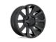 Fuel Wheels Contra Satin Black 6-Lug Wheel; 20x9; 2mm Offset (04-08 F-150)