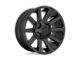 Fuel Wheels Contra Satin Black 6-Lug Wheel; 20x9; 2mm Offset (04-08 F-150)