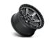 Fuel Wheels Kicker Matte Gunmetal with Black Bead Ring 6-Lug Wheel; 18x9; 1mm Offset (04-08 F-150)