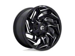 Fuel Wheels Reaction Gloss Black Milled 6-Lug Wheel; 17x9; 1mm Offset (04-08 F-150)