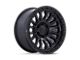 Fuel Wheels Rincon Matte Black with Gloss Black Lip 6-Lug Wheel; 17x8.5; -1mm Offset (04-08 F-150)