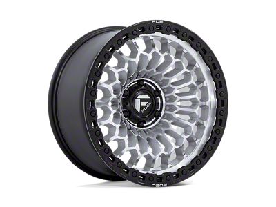 Fuel Wheels Sinister Machined with Matte Black Lip 6-Lug Wheel; 20x9; 1mm Offset (04-08 F-150)