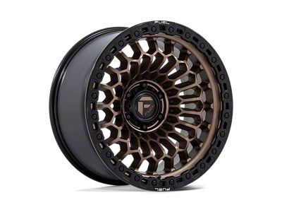 Fuel Wheels Sinister Matte Bronze with Matte Black Lip 6-Lug Wheel; 20x9; 1mm Offset (04-08 F-150)