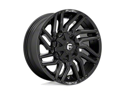 Fuel Wheels Typhoon Gloss Black 6-Lug Wheel; 20x9; 1mm Offset (04-08 F-150)