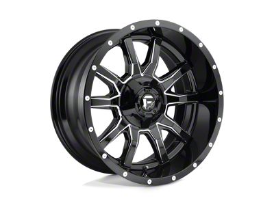 Fuel Wheels Vandal Gloss Black Milled 6-Lug Wheel; 20x9; 19mm Offset (04-08 F-150)