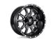 Fuel Wheels Vandal Gloss Black Milled 6-Lug Wheel; 20x9; 19mm Offset (04-08 F-150)