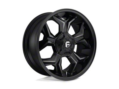 Fuel Wheels Avenger Matte Black with Double Dark Tint 6-Lug Wheel; 20x9; 20mm Offset (07-13 Sierra 1500)