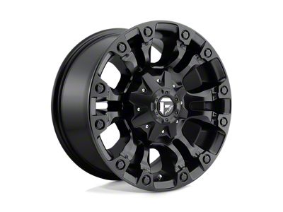 Fuel Wheels Vapor Matte Black 6-Lug Wheel; 22x10; 10mm Offset (07-13 Sierra 1500)