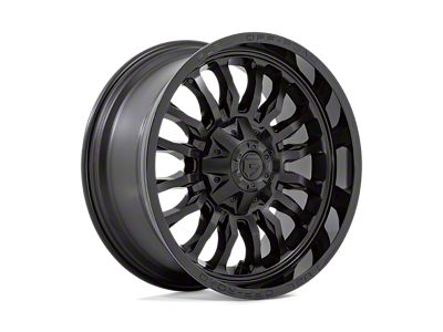 Fuel Wheels Arc Blackout 8-Lug Wheel; 20x9; 1mm Offset (11-14 Sierra 2500 HD)