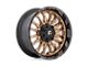 Fuel Wheels Arc Platinum Bronze with Black Lip 8-Lug Wheel; 22x10; -18mm Offset (07-10 Sierra 2500 HD)